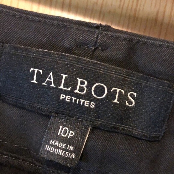 Talbots Bermuda shorts size 10P black - Picture 6 of 6